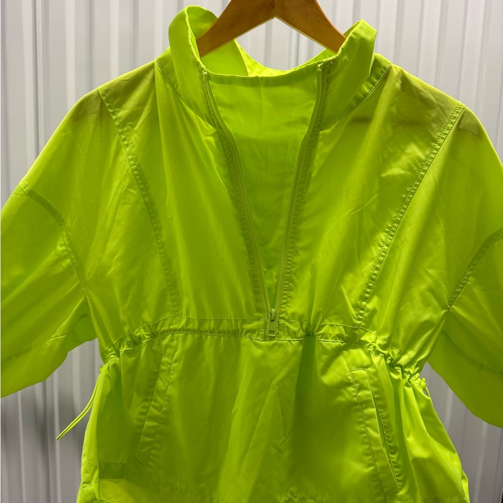 Zara Neon Yellow Windbreaker